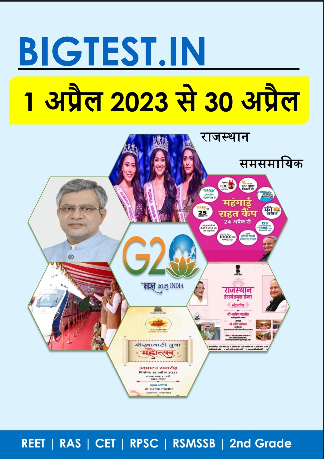 April 2023 Rajasthan Current Affairs PDF in Hindi