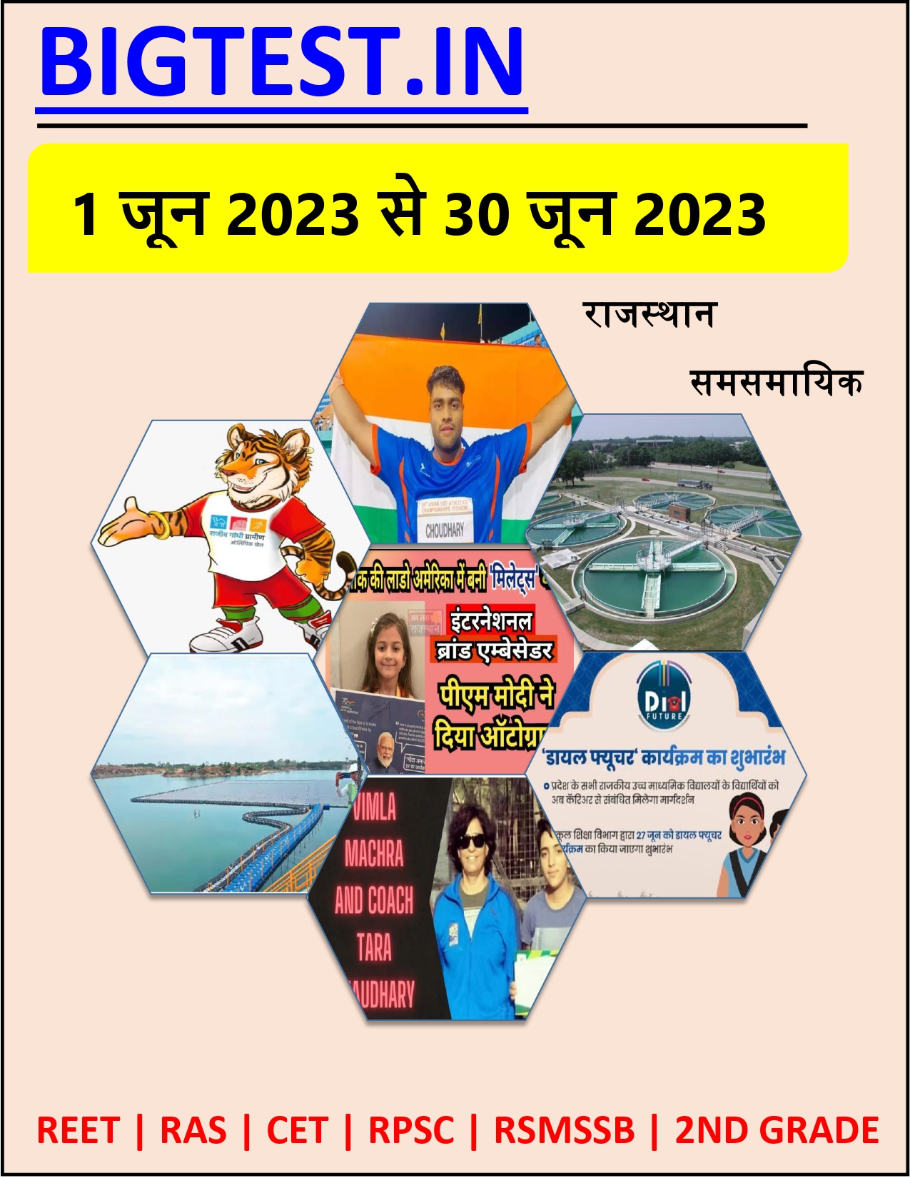 June 2023 Rajasthan Current Affairs PDF in Hindi.